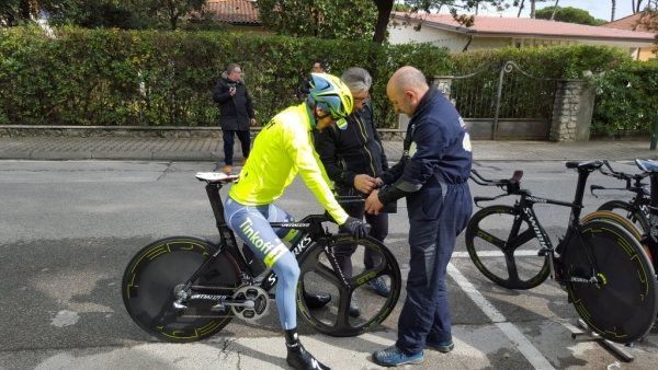 Roman Kreuziger testuje asovksk specil ped Tirrenem