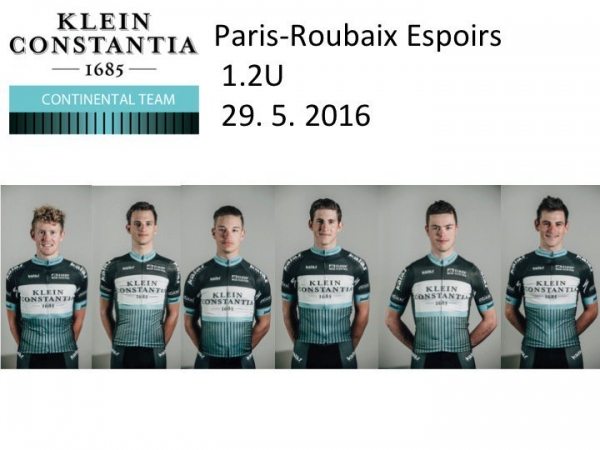 Klein Constantia na Paris-Roubaix Espoirs 2016