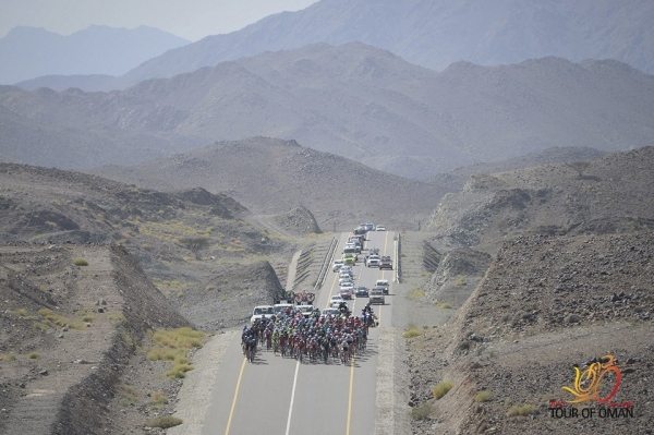 Závodníci na Tour of Oman dnes bojovali v horách