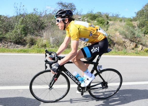 Vedouc mu na Volta Algarve - Geraint Thomas