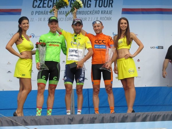 Tři nejlepší na Czech Cycling Tour 2016