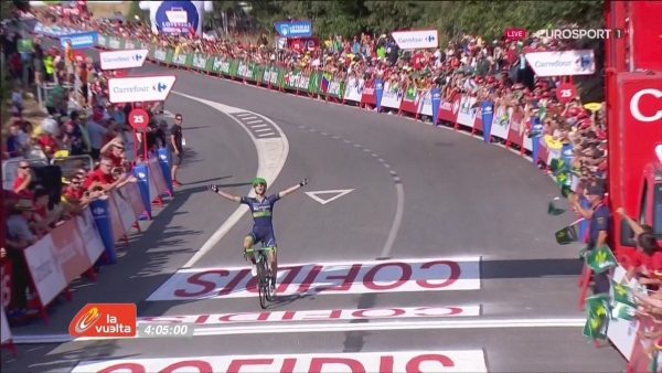 Simon Yates vyhrl 6. etapu Vuelty