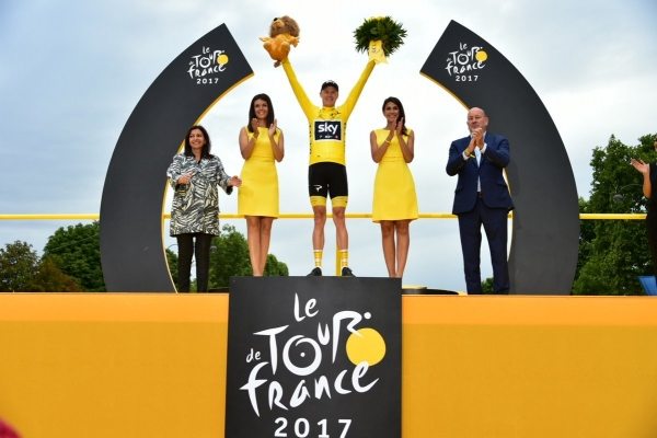 Chris Froome slavil 4. vtzstv na Tour