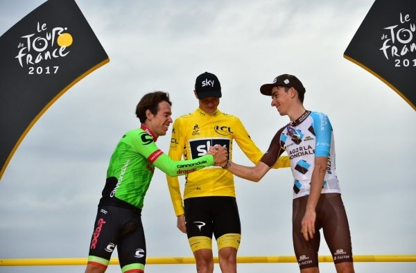 Podium Tour de France 2017