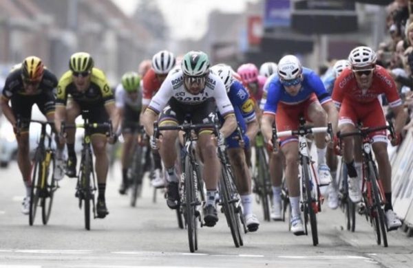 Peter Sagan vyhrl Gent Wevelgem 2018