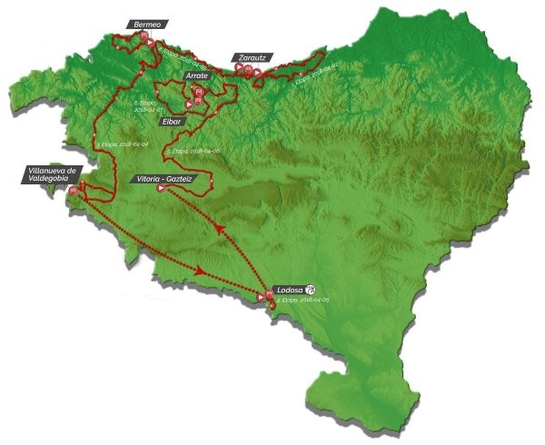 Mapa Okolo Baskicka 2018