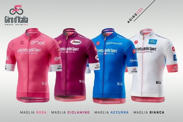 Dresy pro Giro 2018