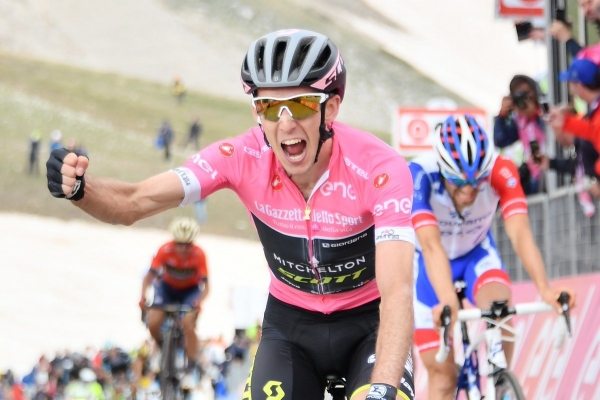 Simon Yates ovldl i Gran Sasso d´Italia