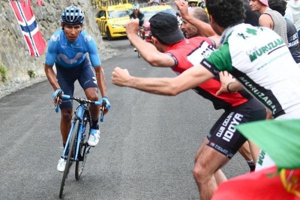Nairo Quintana vyhrl 17. etapu TdF