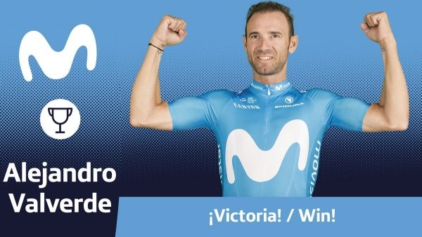 Alejandro Valverde vyhrl 2. etapu Vuelty