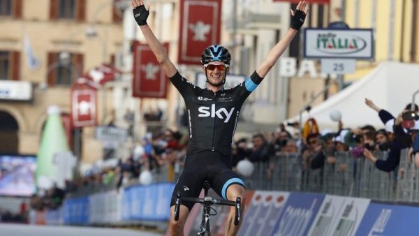 Wout Poels z Team Sky vede na Tirreno Adriatico