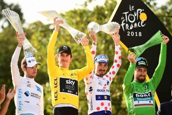 Trikoty TdF2018