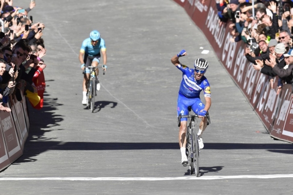 Strade Biance vyhrl loni Julian Alaphilippe