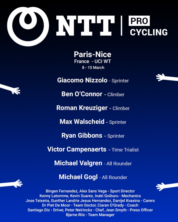 NTT pro Paris-Nice
