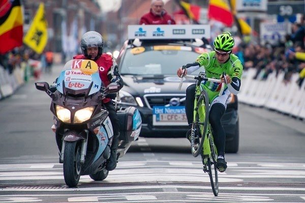 Peter Sagan bav divky dojezdy na zadnm kole