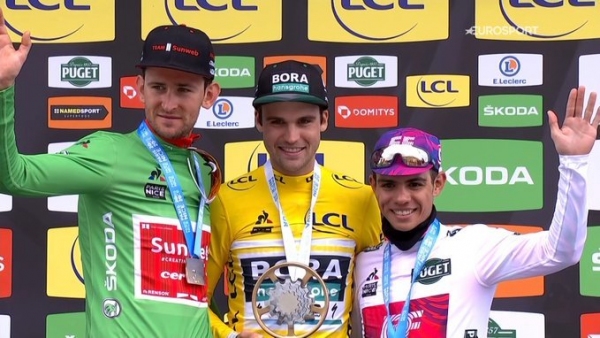 Podium Paris Nice 2020