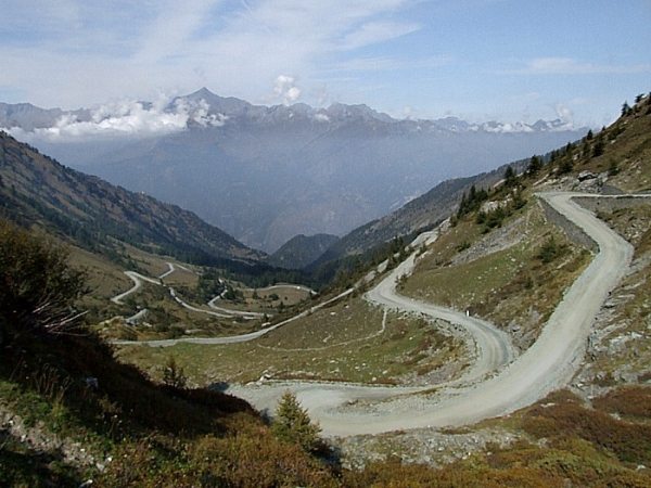 Colle Delle Finestre jeden z vrchol Gira