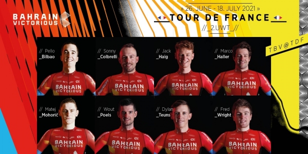 Bahrain Merida TDF 2021