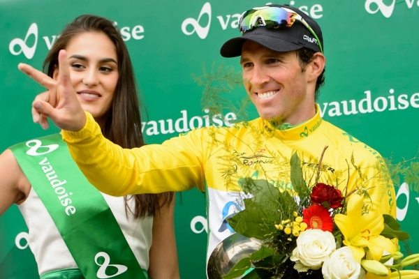 Ve lutm stle jede Albasini z Orica GreenEdge