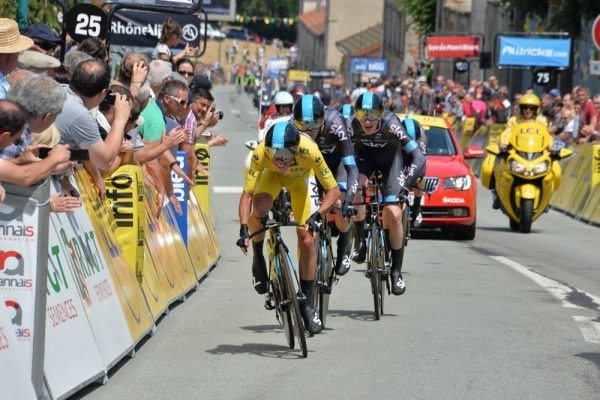 Team Sky u Kennaughv lut dres neudrel