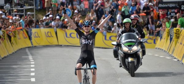 Vtz 8. etapy Dauphin Chris Froome