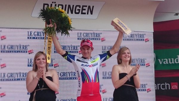 Alexander Kristoff se raduje z vtzstv v 7. etap TDS