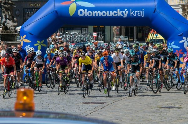 Start závodu Czech Cycling Tour 2014