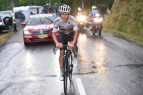 Michal Kwiatkowski se stal nejvtm bojovnkem dne