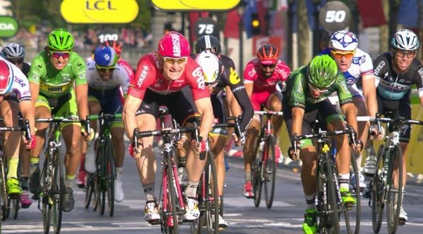 Andr Greipel vyhrl i na Champs Élyses