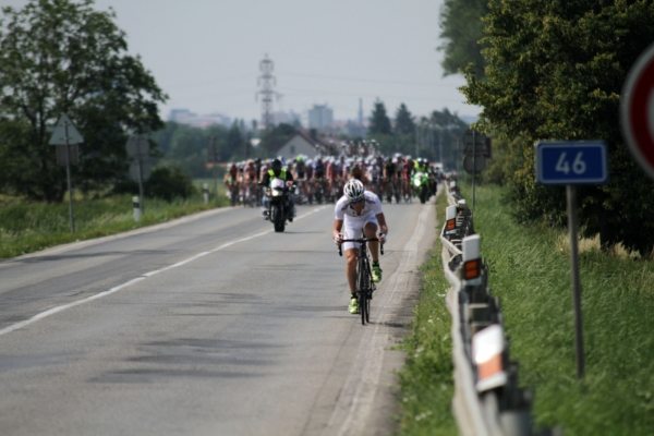 Peloton Czech Cycling Tour 2012 na cest do Šternberka