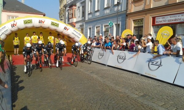 Etixx Quick Step vyhrl tmovou asovku Czech Cycling Tour