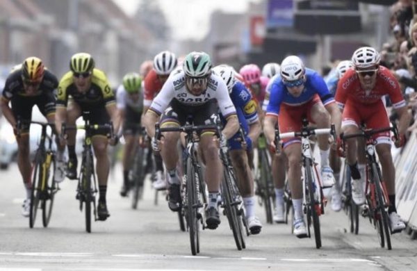 Peter Sagan vyhrl Gent Wevelgem 2018